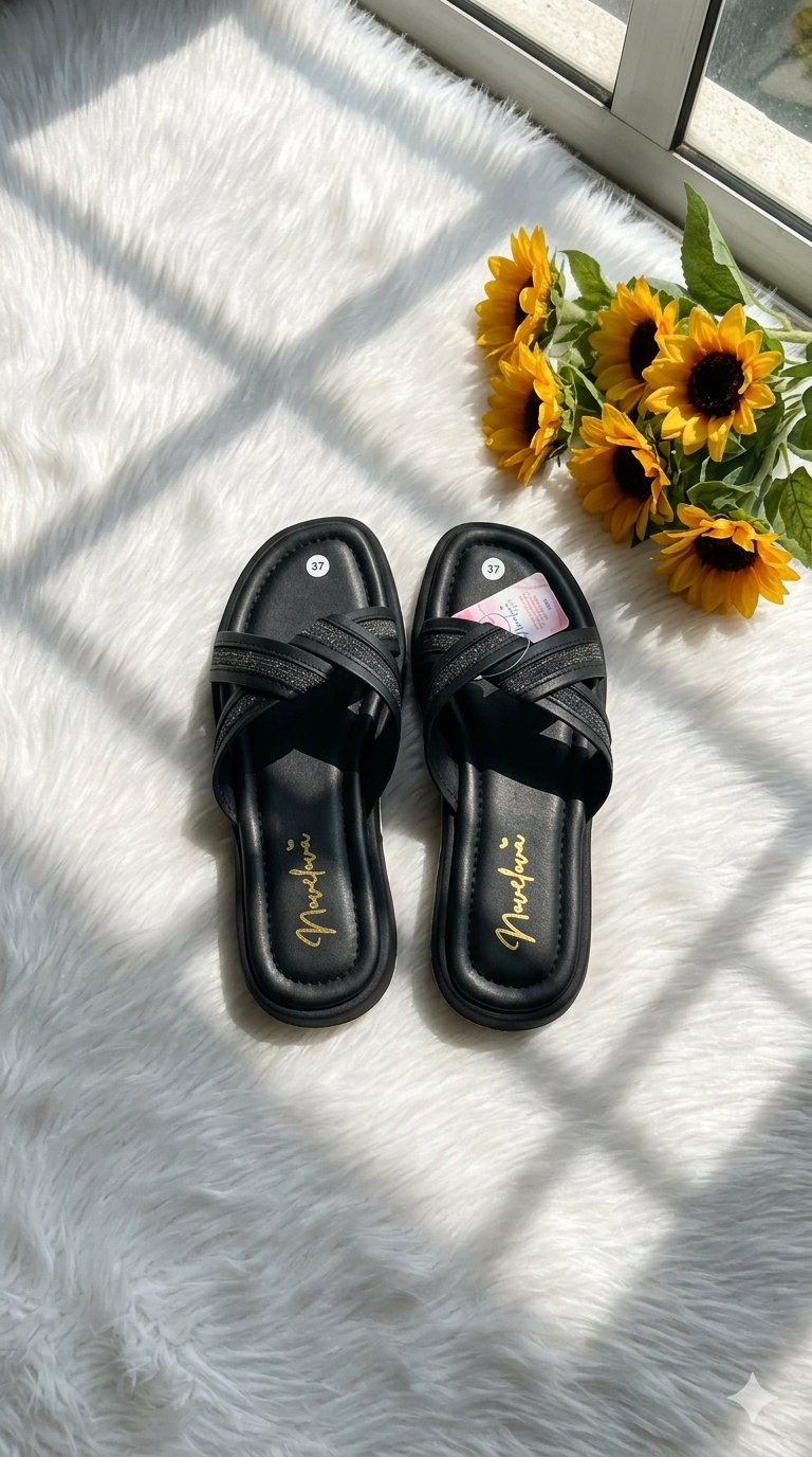 Belinda Black - SALE SANDAL