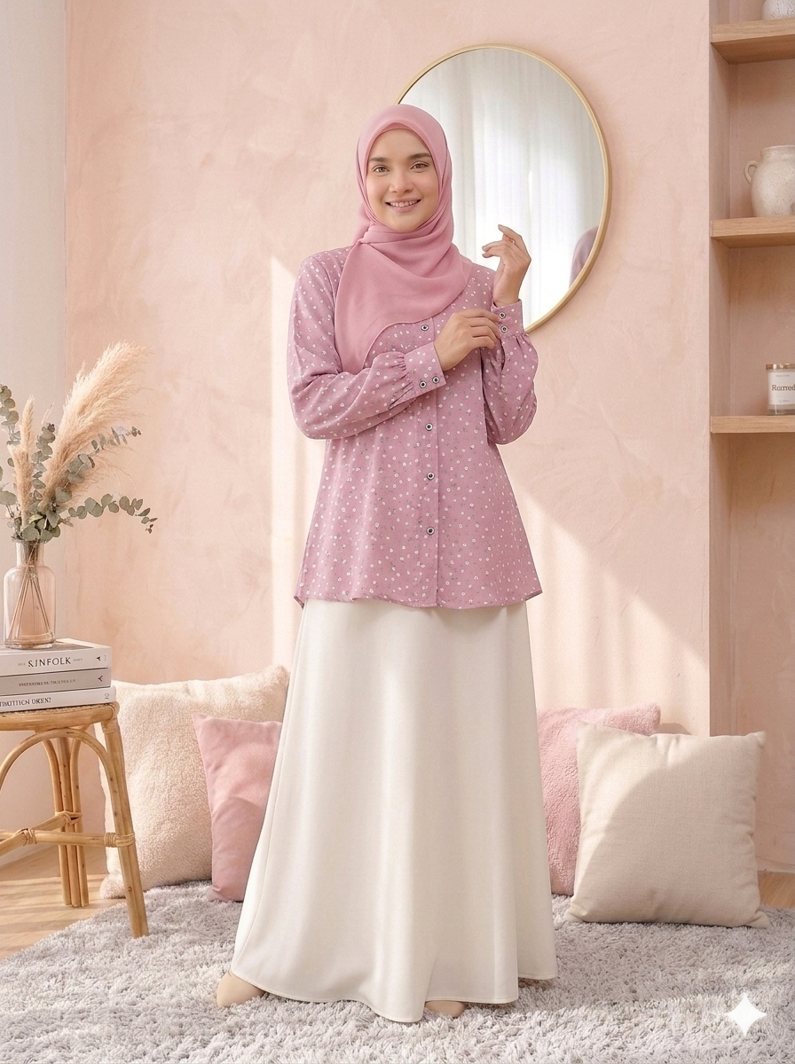 Rose - Blouse Flora